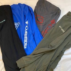 Men’s medium Columbia bundle